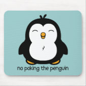 ペンギンを突くこと マウスパッド (正面)