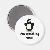 ペンギンを見てる マグネット (正面/裏面)