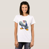ペンギンを道具付きメカイ Tシャツ (正面フル)
