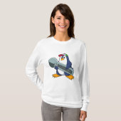 ペンギンを道具付きメカイ Tシャツ (正面フル)