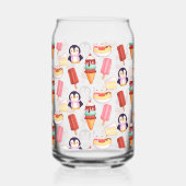 ペンギンアイスクリームスイーツ ガラス缶 (左)