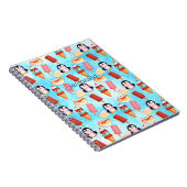 ペンギンアイスクリームスイーツ ノートブック (右側)