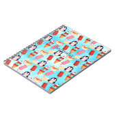 ペンギンアイスクリームスイーツ ノートブック (左側)