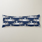 ペンギンアイスバーグパーティー抱き枕（海軍） ボディピロー (正面)