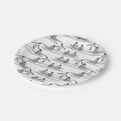 ペンギンアイスバーグパーティー紙プレート ペーパープレート (アングル)