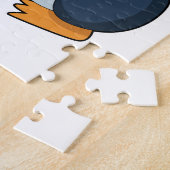 ペンギンアイスホッケーアイスホッケースティック ジグソーパズル (側面)