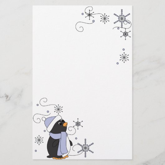 ペンギンアウェ 便箋 (正面)