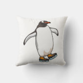 ペンギンアットアイススケートで滑るとアイススケート クッション (裏面)