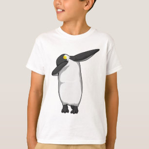 ペンギンアットヒップホップダンスダブ Tシャツ