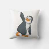 ペンギンアットヨガストレッチエクササイズ クッション (裏面)