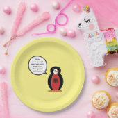 ペンギンアルバニア州旗トーク ペーパープレート (パーティー)