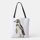 ペンギンイラストトートバッグ  トートバッグ (裏面)