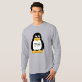 ペンギンイラストレーション Tシャツ (正面フル)