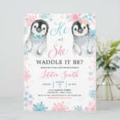 ペンギンウィンタージェンダーリビール招待状 招待状 (スタンド正面)