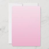 ペンギンウィンターベイビーシャワー招待状 招待状 (裏面)