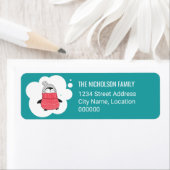 ペンギンウィンターホリデー ラベル (インサイチュ)