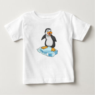 ペンギンオンアイスフロエ ベビーTシャツ
