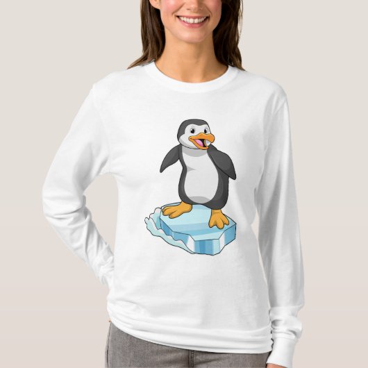 ペンギンオンアイスフロエ Tシャツ (正面)