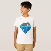 ペンギンオンアイスフロエ Tシャツ (正面フル)