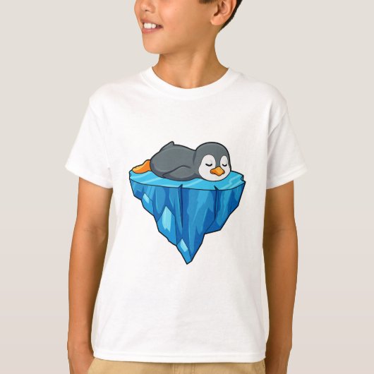 ペンギンオンアイスフロエ Tシャツ (正面)