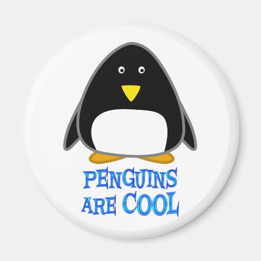 ペンギンカッコいいは マグネット (正面)