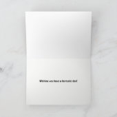 ペンギンカッコいい誕生日カード カード (内部)