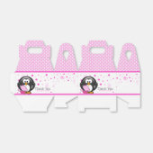 ペンギンカップケーキ誕生日パーティー フェイバーボックス (折り畳みなし)