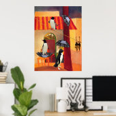 ペンギンカフェ ポスター (ホームオフィス)