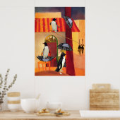 ペンギンカフェ ポスター (キッチン)