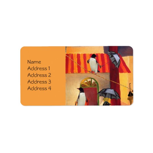 ペンギンカフェ ラベル (正面)