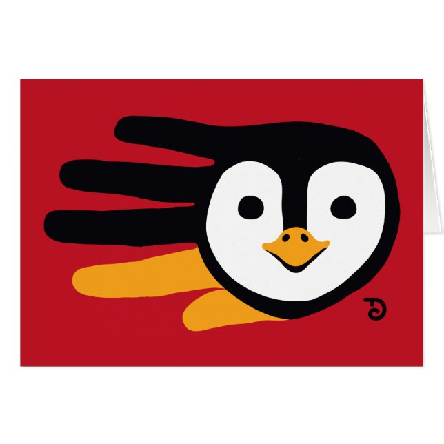 ペンギンカード (正面横)