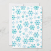 ペンギンガール誕生日招待状 招待状 (裏面)