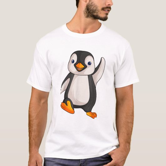 ペンギンキッズボーイズガールズウィメンズ Tシャツ (正面)
