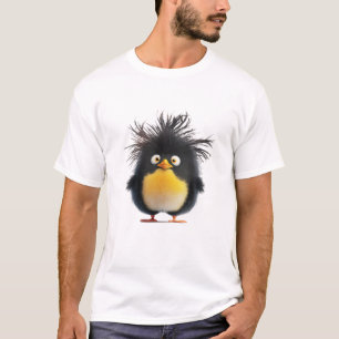 ペンギンキュートかわいいユーモアのあるイラストレーション Tシャツ