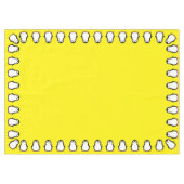 ペンギンキュート子供の誕生日パーティー テーブルクロス (正面(横))