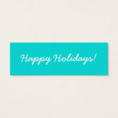 ペンギンギフトラベル (裏面)