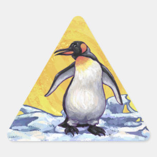 ペンギンギフト&アクセサリー 三角形シール