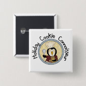 ペンギンクッキー通販Tシャツとギフト 缶バッジ (正面&裏面)