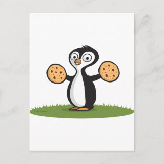 ペンギンクッキー ポストカード