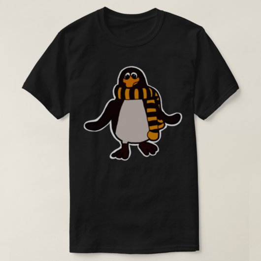 ペンギンクラシックのTシャツを倒す Tシャツ (デザイン正面)
