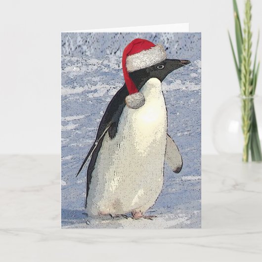 ペンギンクリスマスカード シーズンカード (正面)