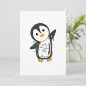 ペンギンクリスマススノーウィンターアニマルズペンギンズアドゥ シーズンカード (スタンド正面)