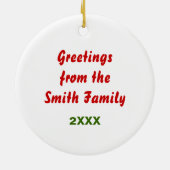 ペンギンクリスマスパラダイス セラミックオーナメント (裏面)