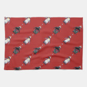 ペンギンクリスマス キッチンタオル (横)