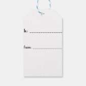 ペンギンクリスマス ギフトタグ (裏面)