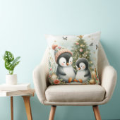 ペンギンクリスマス クッション (椅子)