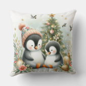 ペンギンクリスマス クッション (裏面)