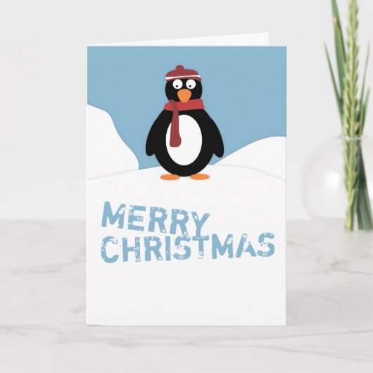ペンギンクリスマス シーズンカード (正面)