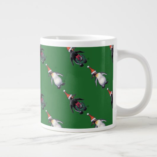 ペンギンクリスマス ジャンボコーヒーマグカップ (右)