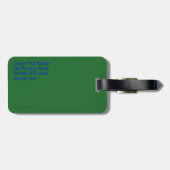 ペンギンクリスマス ラゲッジタグ (裏面横)